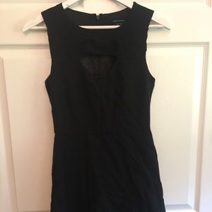 Cutout French connection racer dress